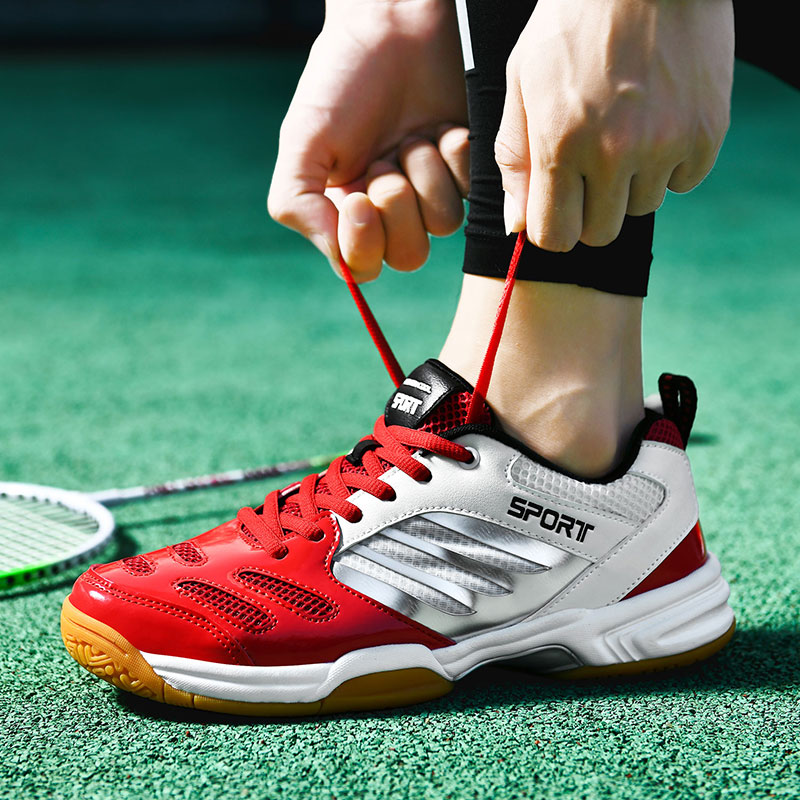 Badminton Cup - 2026 新しい男性バドミントンシューズノンスリップサイズ 38-48 快適なスニーカーバドミントンジムスニーカー