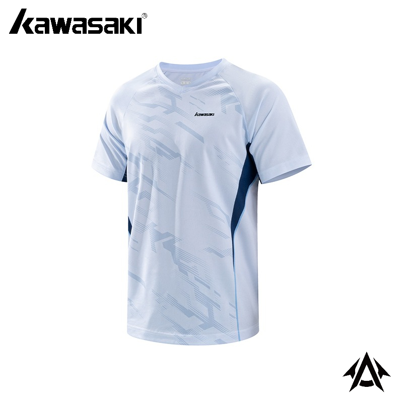 Badminton Emoji - Kawasaki 男性女性プロフェッショナルバドミントンジャージ快適な通気性吸汗性ユニセックス Tシャツ競技用 Tシャツトップス