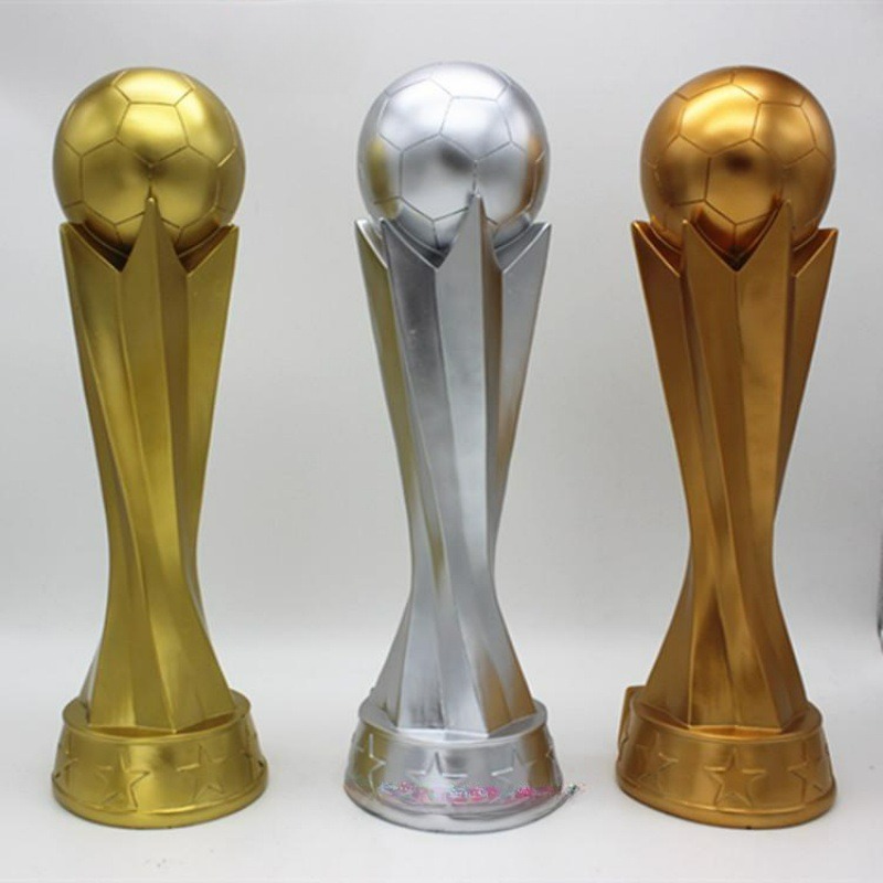 Badminton Cup - サッカーチームのtrophy、ゴールデングローブ、ゴールド、シルバー、ブロンズ、3つのファン用品、家の装飾