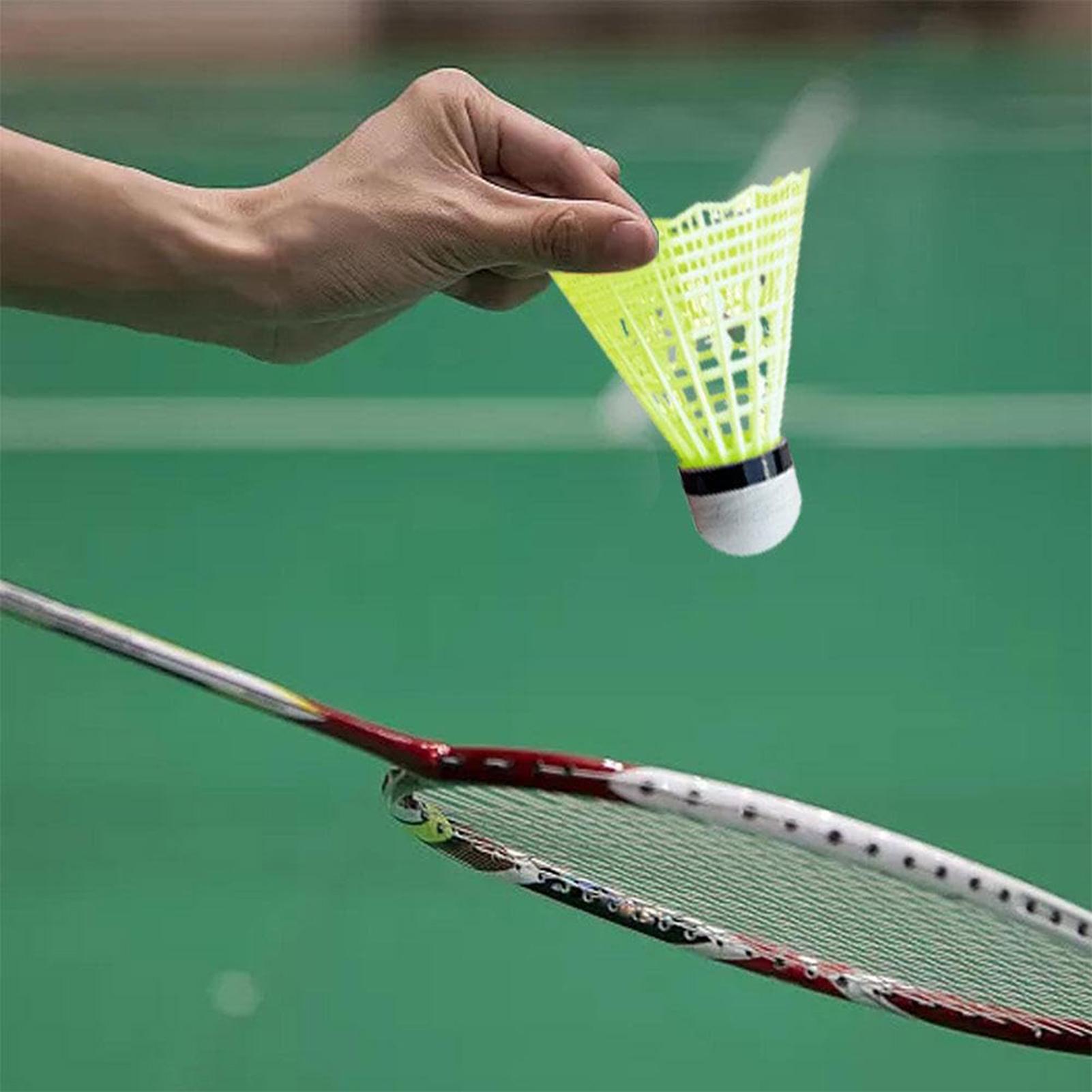 バドミントンシャトルコック 12個入り 耐風性トレーナーナイ - Nylon Shuttlecock 12 のレビューと価格