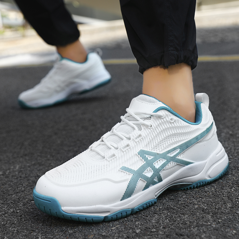 男性女性バドミントンシューズ卓球シューズバレーボールハンドボ - Badminton Hall のレビューと価格