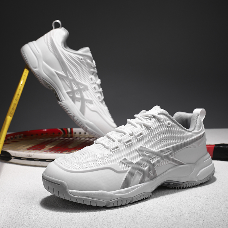 男性女性バドミントンシューズ卓球シューズバレーボールハンドボ - Badminton Hall のレビューと価格