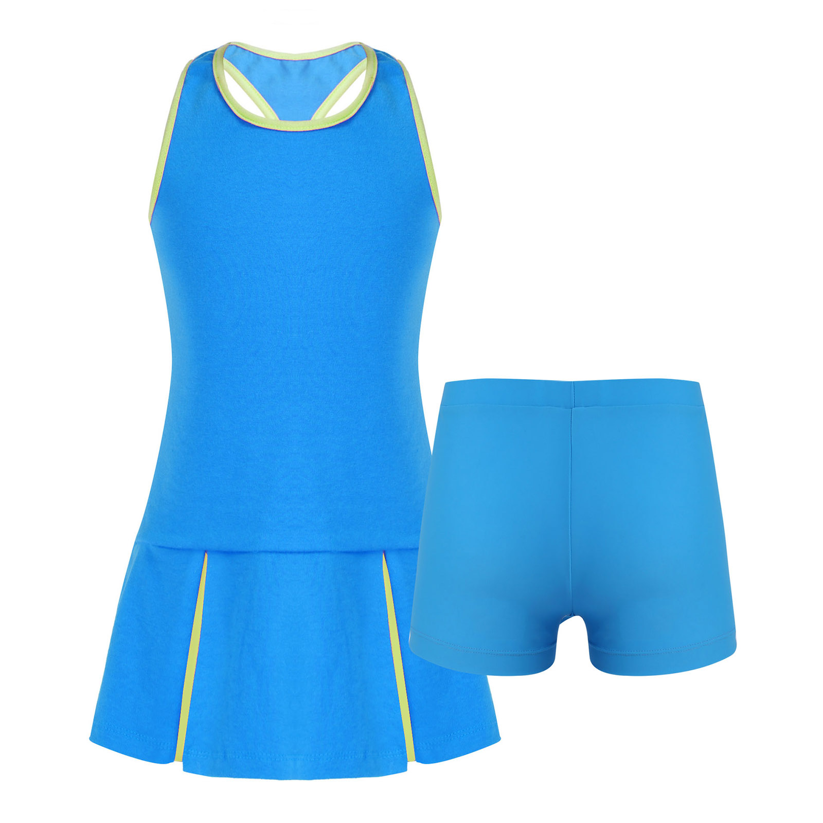 子供用ノースリーブオープンアッパーバックスポーツセット、テニ - Badminton Kids のレビューと価格