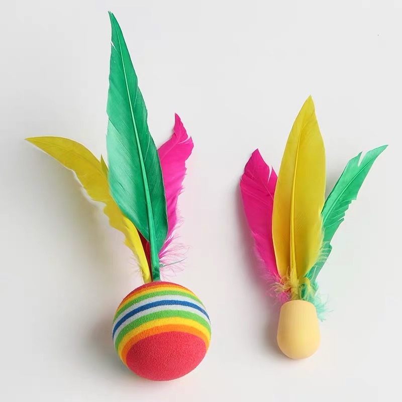 ジャズミントン屋外バドミントンボールセット子供用ゴムシャトル - Badminton Kids のレビューと価格