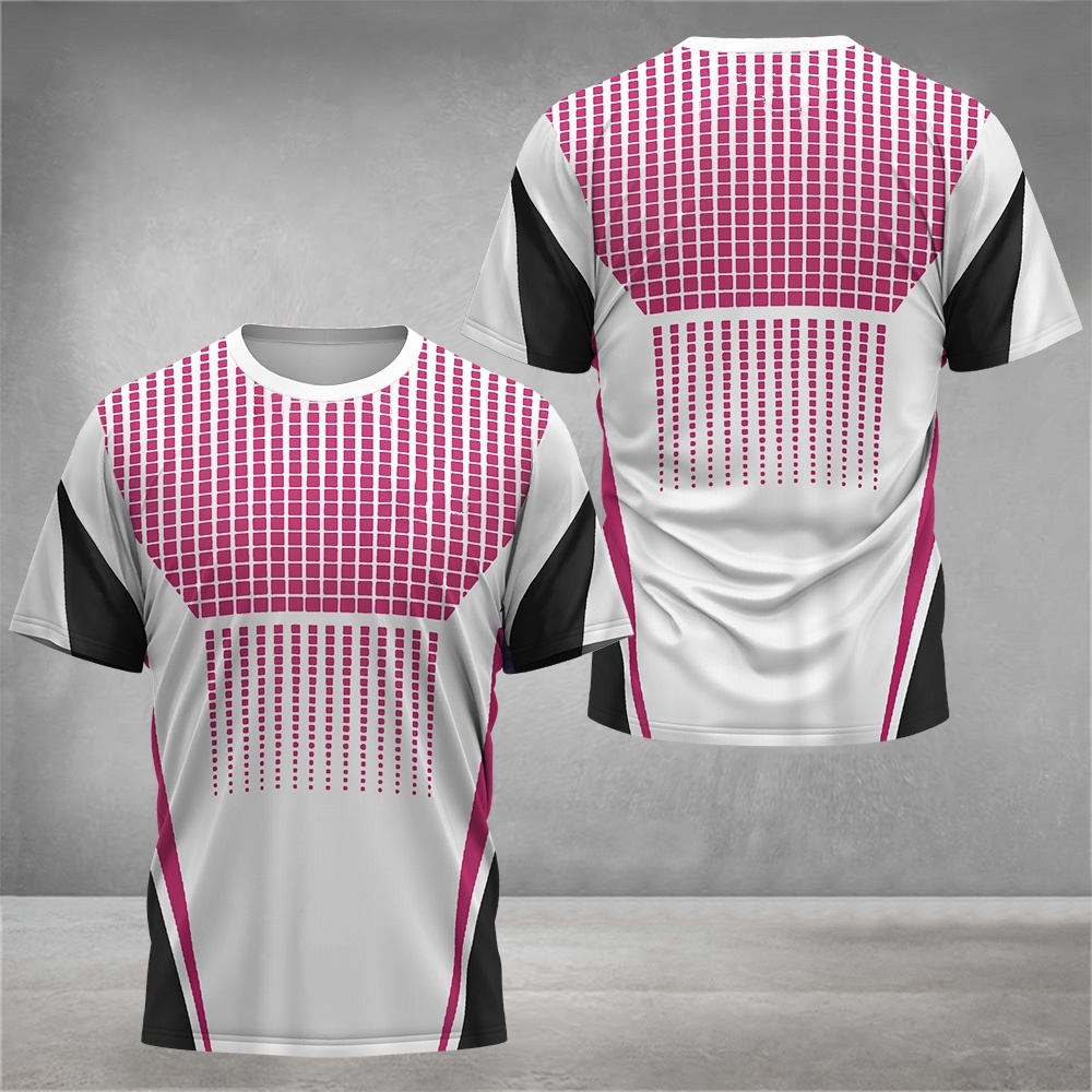 ジムテニススポーツメンズ Tシャツカジュアル O ネックルー - Badminton Emoji のレビューと価格