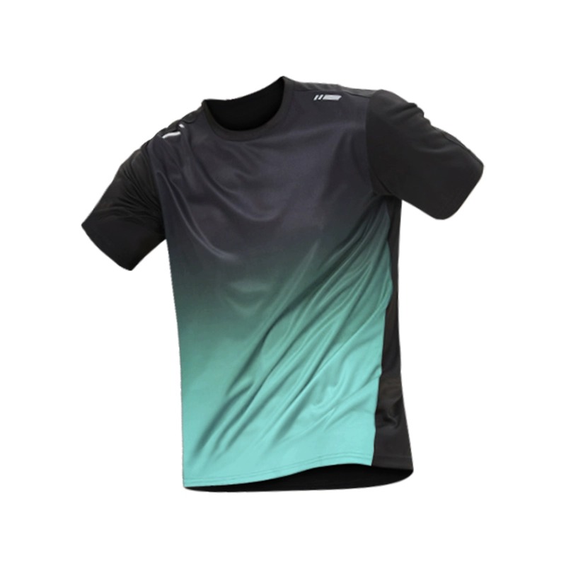 メンズスポーツウェア、アイスシルク半袖とショートパンツのラン - Badminton Hall のレビューと価格