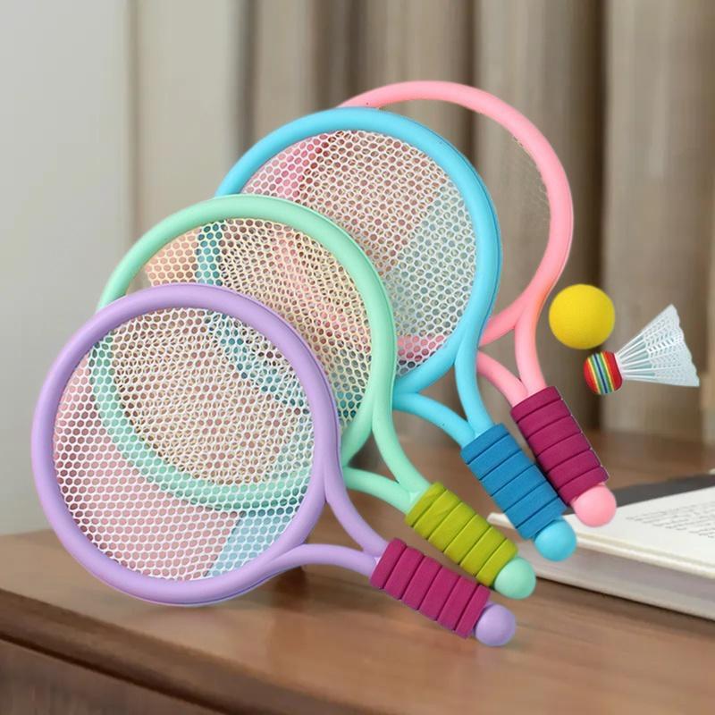 1 セット軽量子供用テニスバドミントンテニスラケット子供用バ - Badminton Kids のレビューと価格
