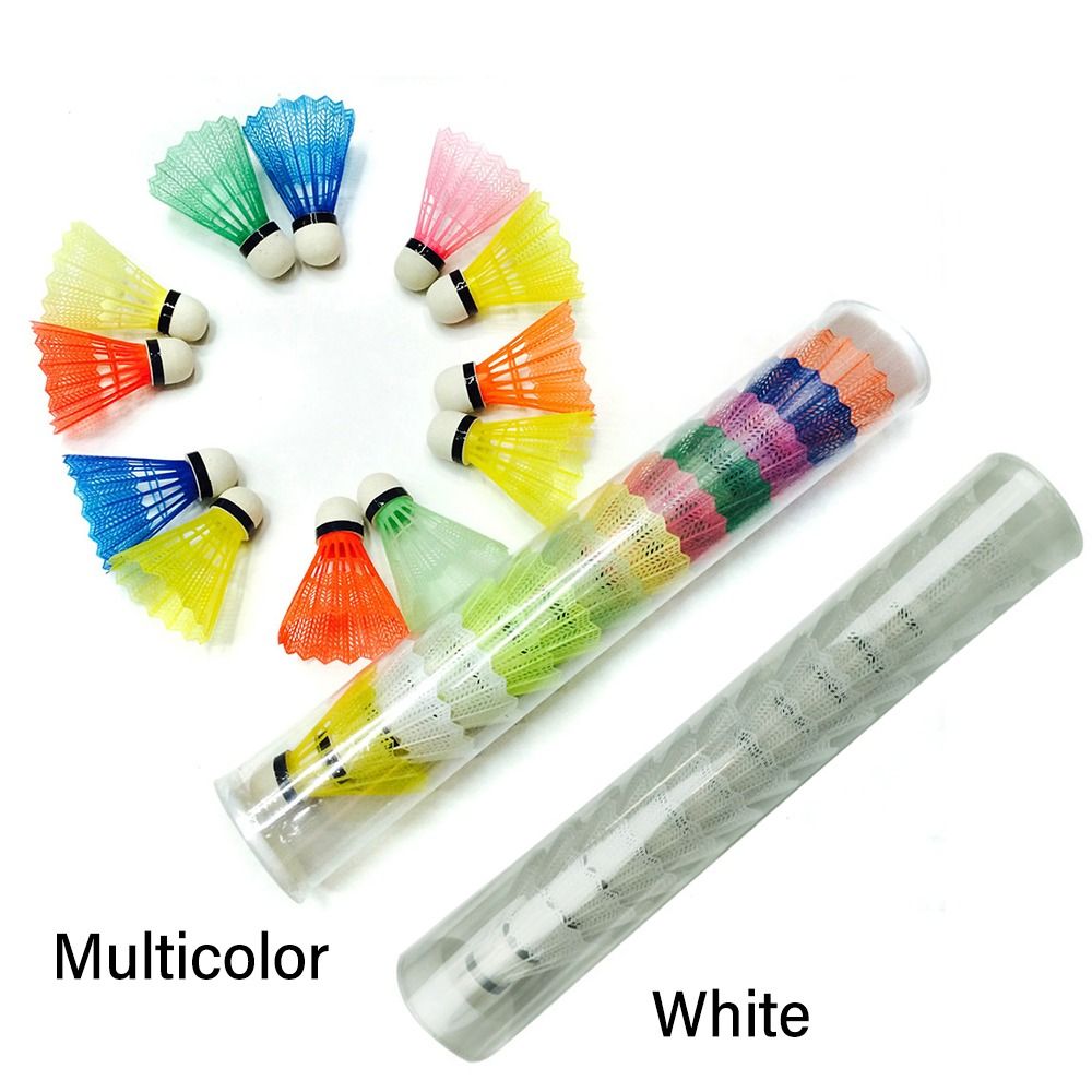防風バドミントンボール、フォームヘッド付き、安定した耐久性の - Nylon Shuttlecock 12 のレビューと価格