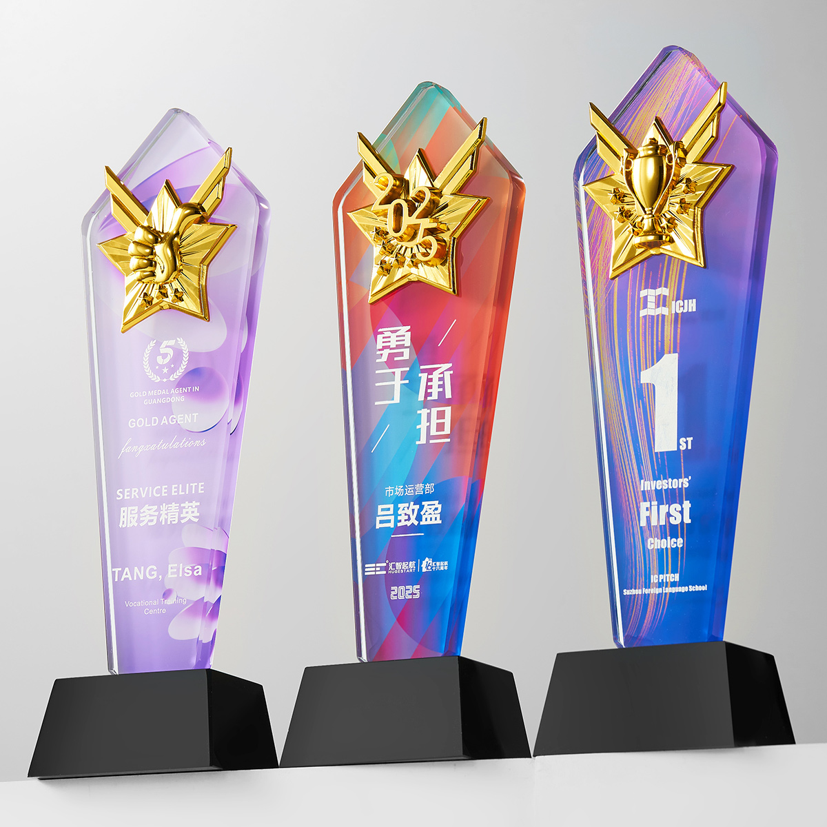 1pc 2025 新デザイントロフィーゴールデンカップ親指サ - Badminton Cup のレビューと価格