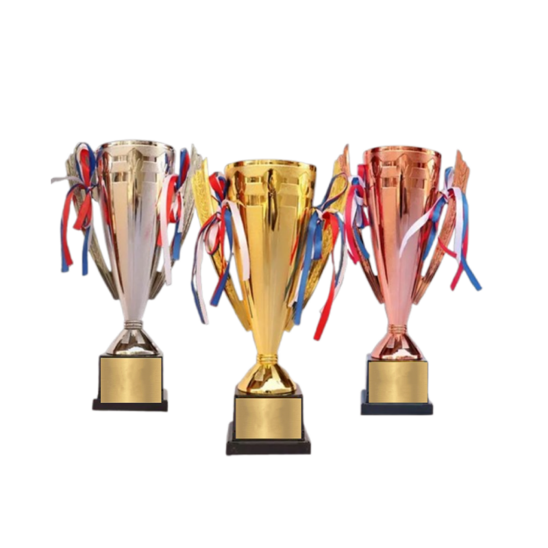 高さ11/15インチのゴールドカップトロフィー、カスタム彫刻 - Badminton Cup のレビューと価格