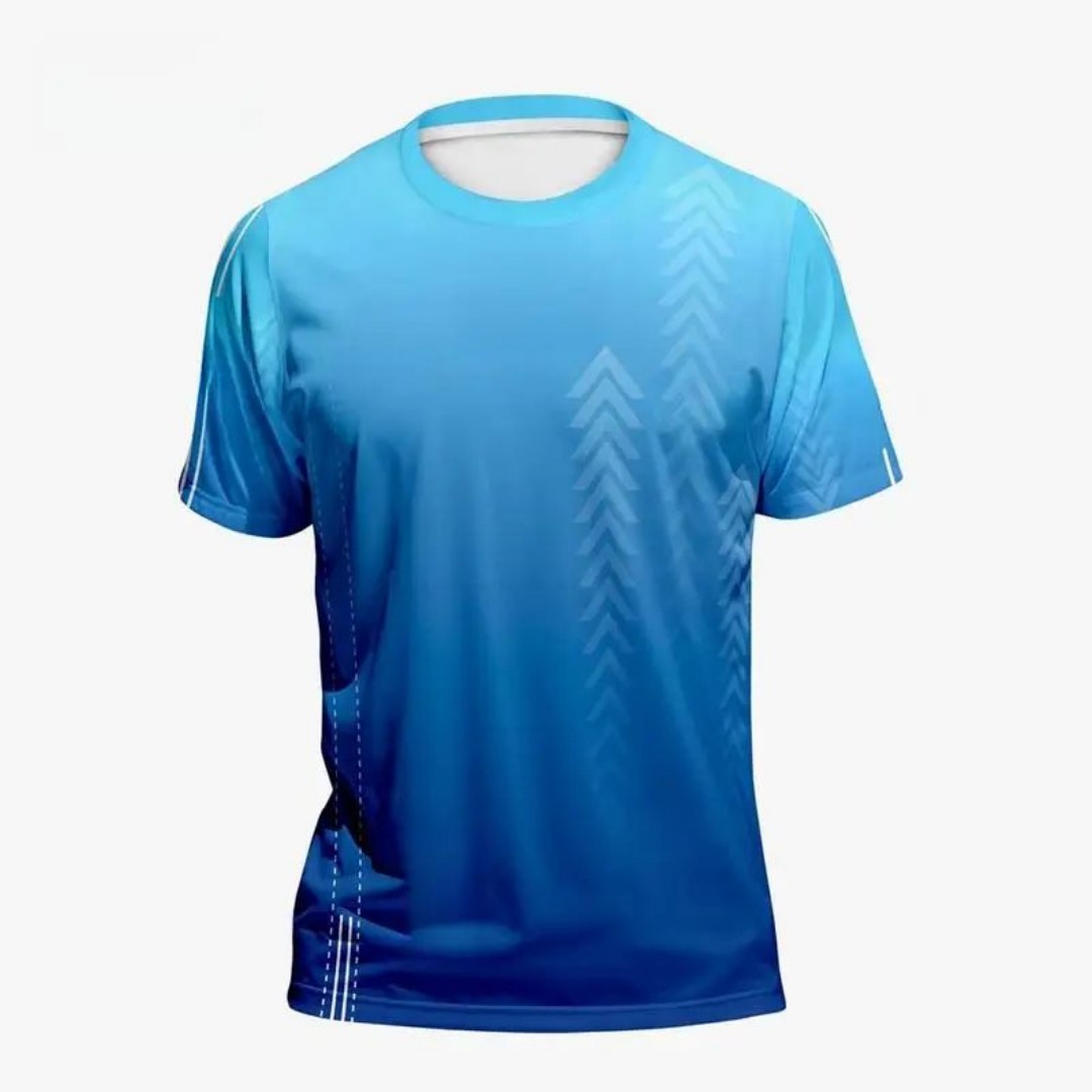 売れ筋メンズサマーバドミントントレーニンググラデーションプリ - Badminton Emoji のレビューと価格