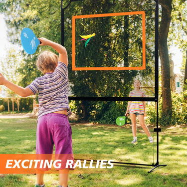 屋外スポーツ用バドミントンネットセット、ラケット収納バッグ、 - Badminton Netting のレビューと価格