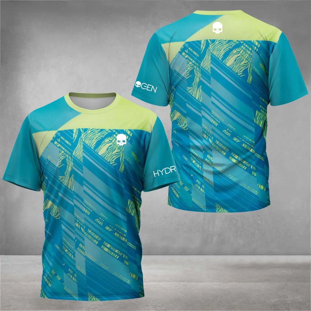 男性と女性の両方のための高品質の3DプリントテニスTシャツ、 - Badminton Emoji のレビューと価格