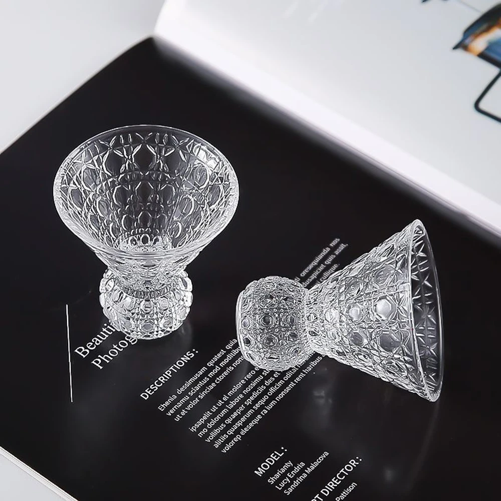 2025年新作バドミントンワイングラス、宝石模様のクリスタル - Badminton Cup のレビューと価格