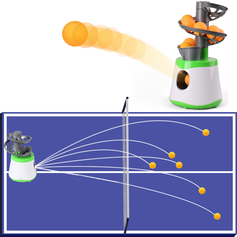 4 * 単三電池ミニ卓球ロボットサービスピッチングマシントレ - Badminton Kids のレビューと価格